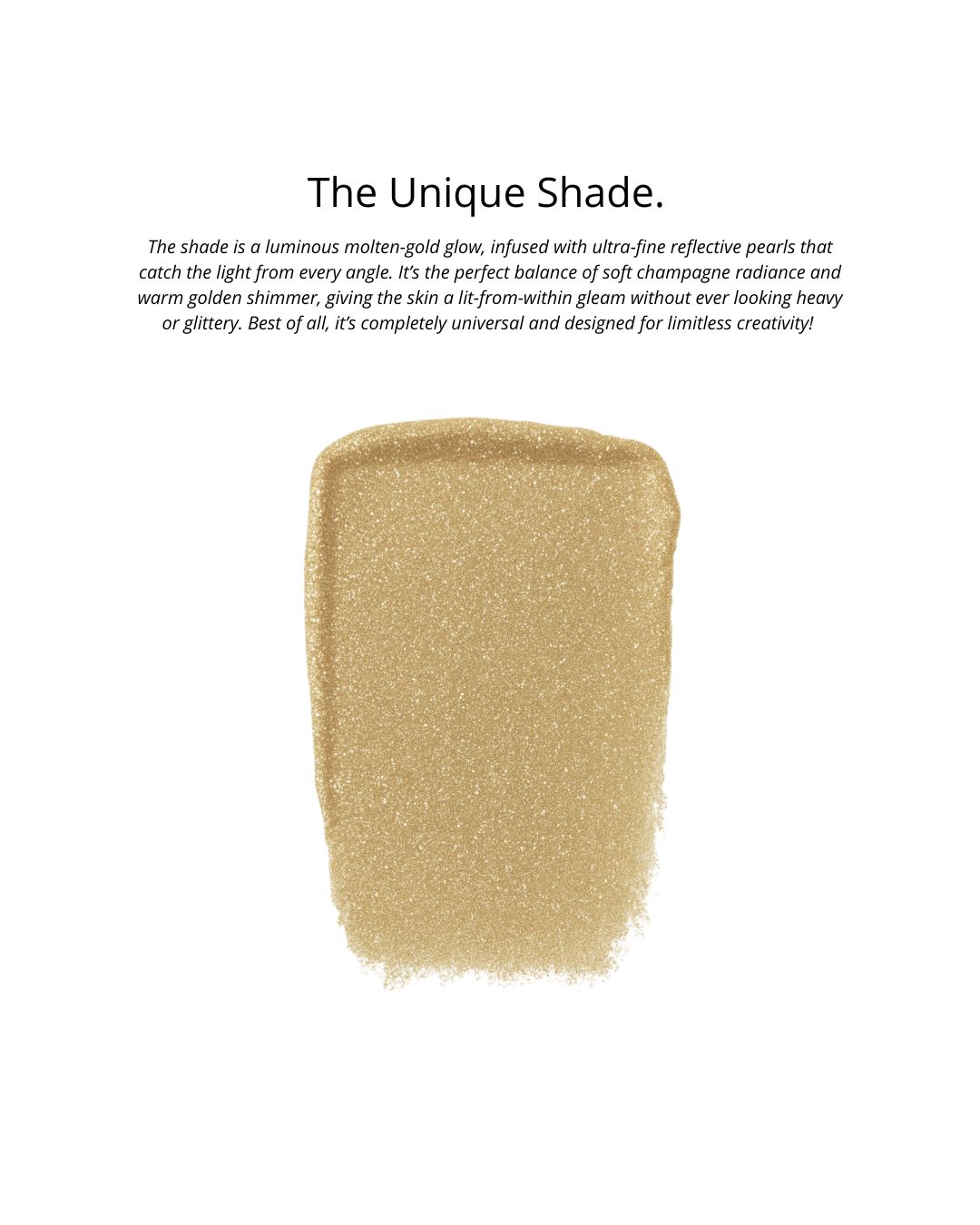 "SHE'S A GLOW-GETTER" FACE & BODY GOLD DROPS